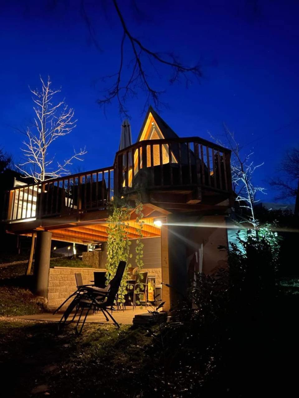 Ferienhaus Glamping House With Terrace And Sauna- No Hot Tub- Hisa Oddiha *