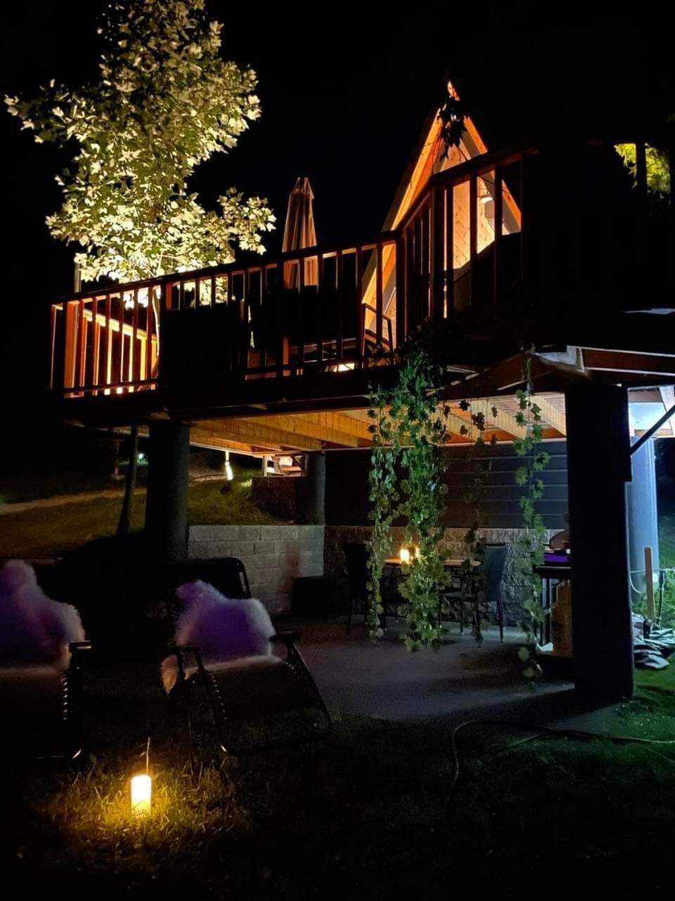 Hébergement de vacances Glamping House With Terrace And Sauna- No Hot Tub- Hisa Oddiha