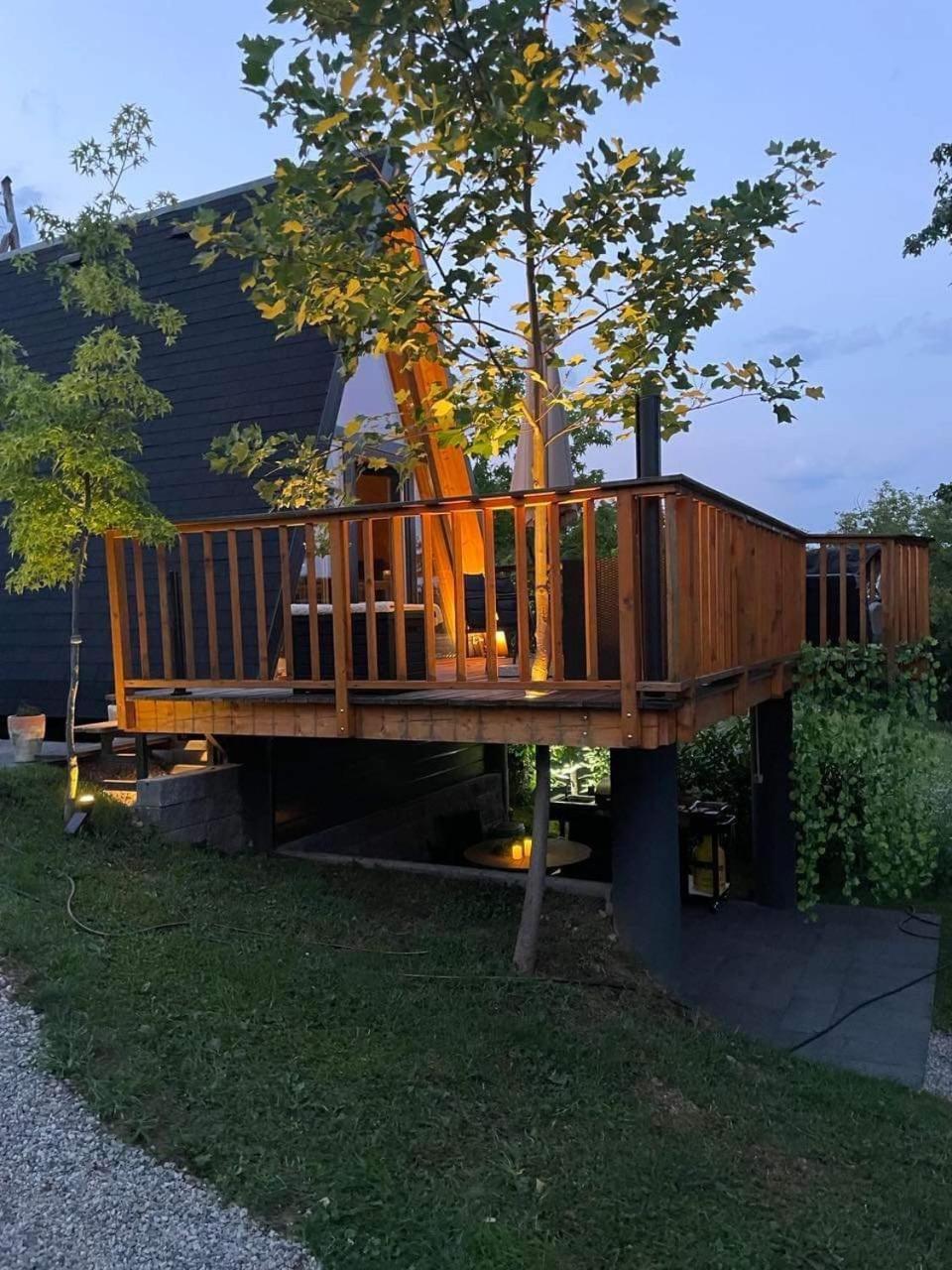 Ferienhaus Glamping House With Terrace And Sauna- No Hot Tub- Hisa Oddiha